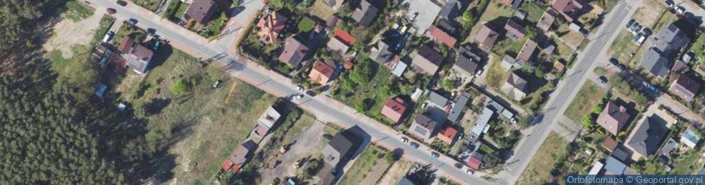 Zdjęcie satelitarne Zielona ul.