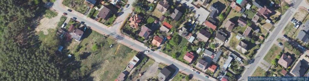 Zdjęcie satelitarne Zielona ul.