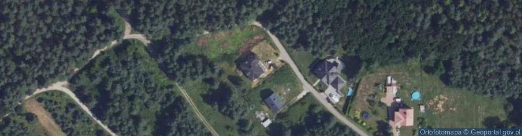 Zdjęcie satelitarne Zielona ul.