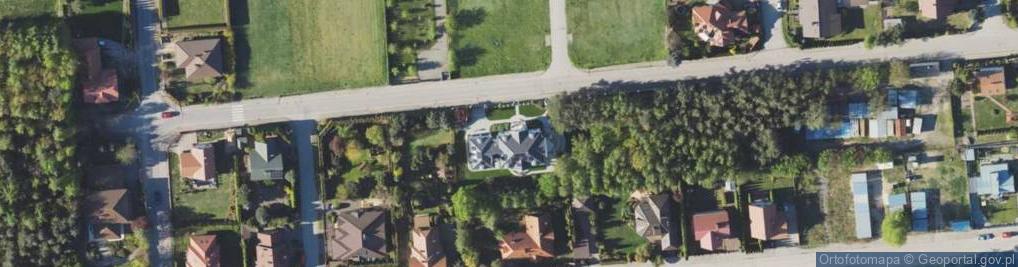 Zdjęcie satelitarne Zielona ul.