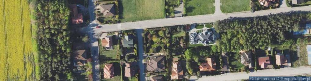 Zdjęcie satelitarne Zielona ul.