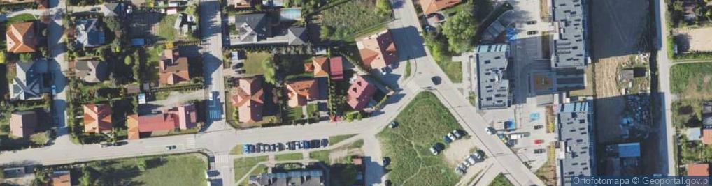 Zdjęcie satelitarne Zielona ul.