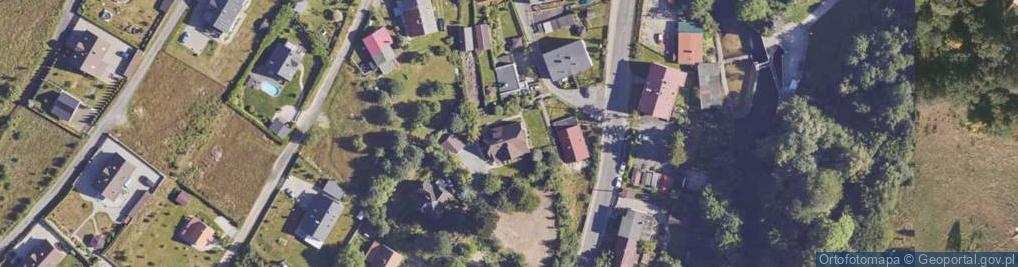 Zdjęcie satelitarne Zielona ul.