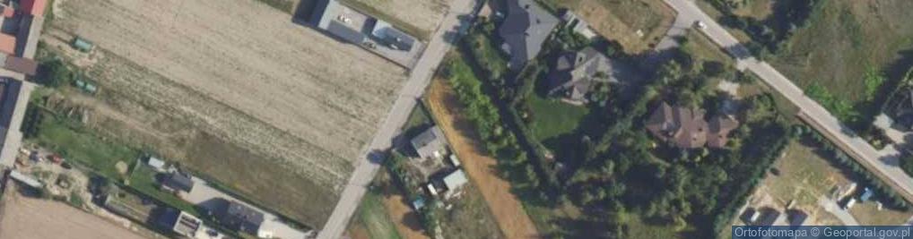 Zdjęcie satelitarne Zielona ul.