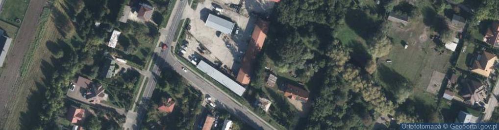 Zdjęcie satelitarne Zielona ul.