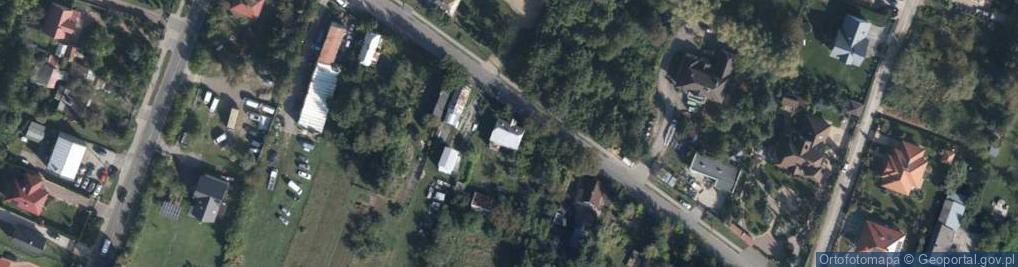 Zdjęcie satelitarne Zielona ul.