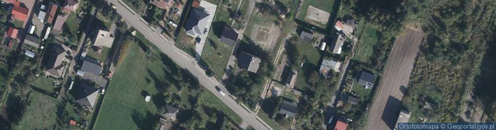 Zdjęcie satelitarne Zielona ul.