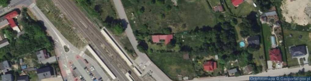 Zdjęcie satelitarne Zielona ul.