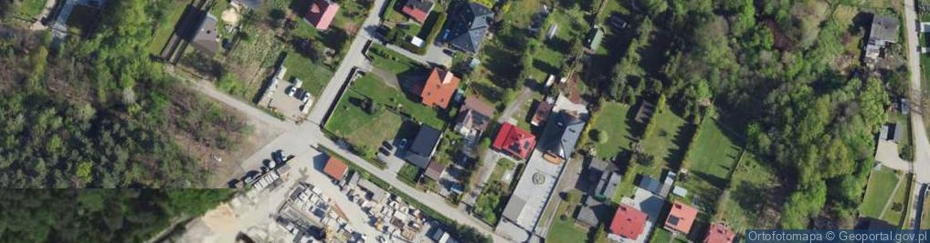 Zdjęcie satelitarne Zielona ul.