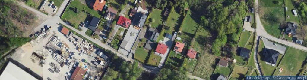 Zdjęcie satelitarne Zielona ul.