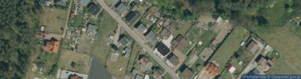 Zdjęcie satelitarne Zielona ul.