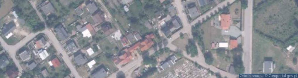Zdjęcie satelitarne Zielna ul.