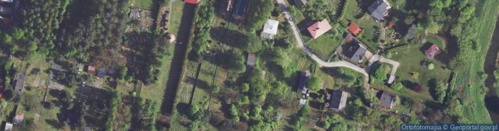 Zdjęcie satelitarne Zielona ul.
