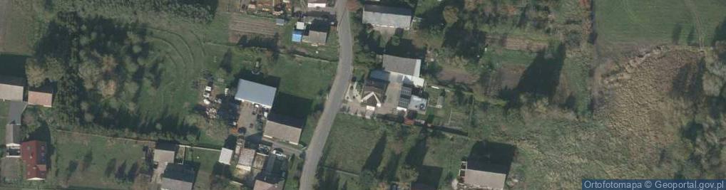 Zdjęcie satelitarne Zielona ul.