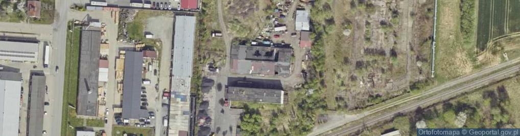 Zdjęcie satelitarne Zielona ul.