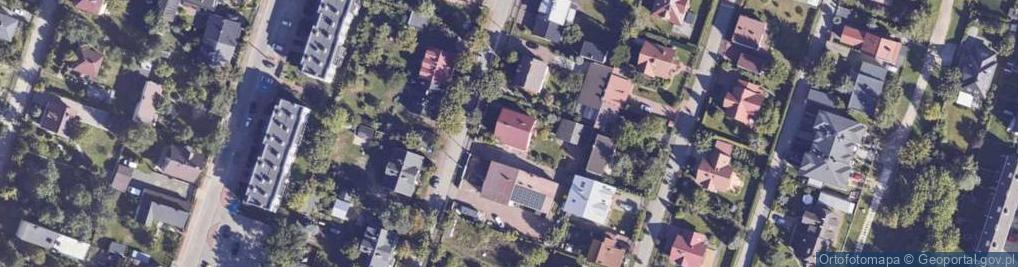 Zdjęcie satelitarne Zimna ul.