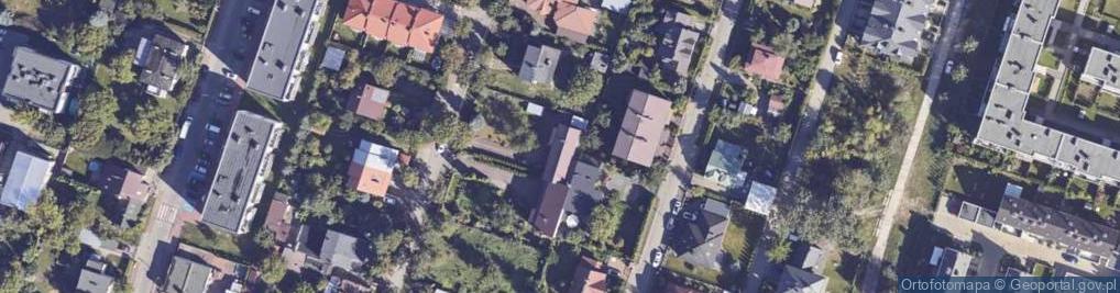 Zdjęcie satelitarne Zimna ul.