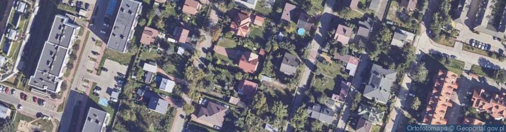 Zdjęcie satelitarne Zimna ul.