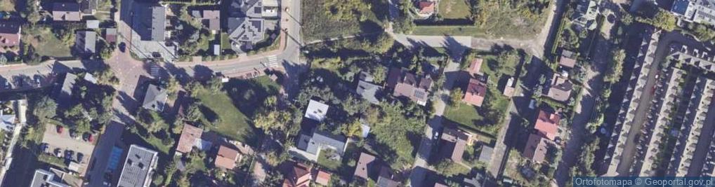 Zdjęcie satelitarne Zimna ul.