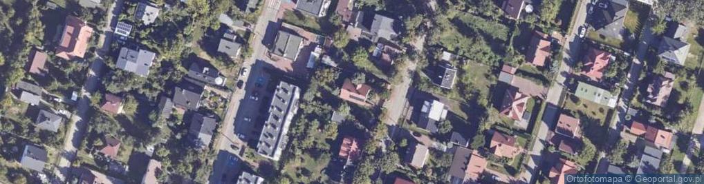 Zdjęcie satelitarne Zimna ul.