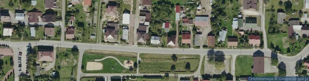 Zdjęcie satelitarne Zielona ul.