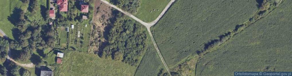 Zdjęcie satelitarne Zielona ul.