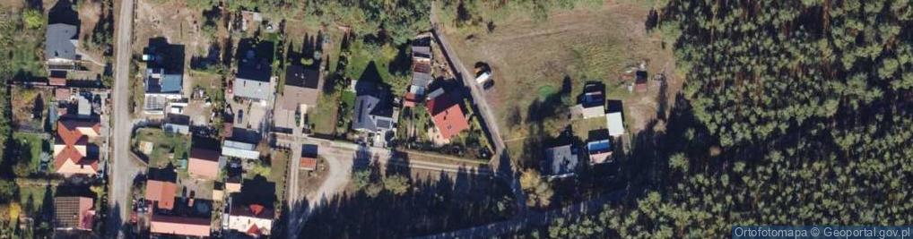 Zdjęcie satelitarne Zielone Pola ul.