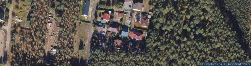 Zdjęcie satelitarne Zielone Pola ul.