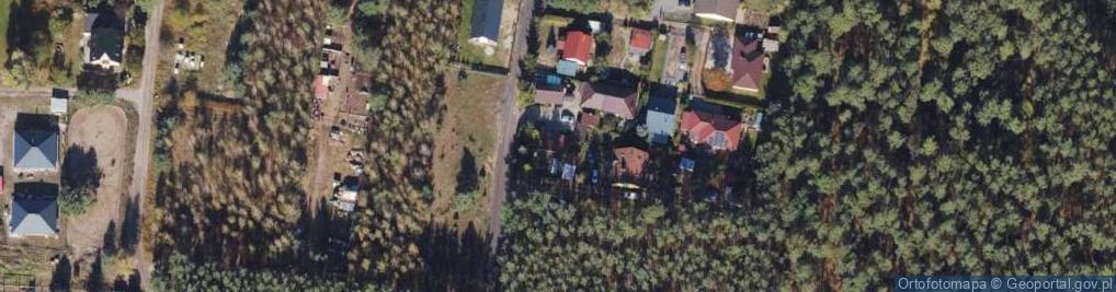 Zdjęcie satelitarne Zielone Pola ul.