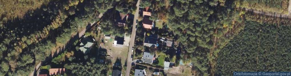 Zdjęcie satelitarne Zielone Pola ul.