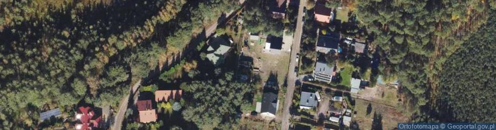 Zdjęcie satelitarne Zielone Pola ul.