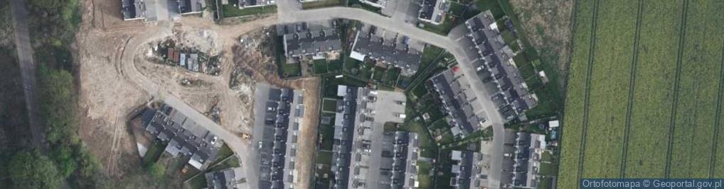 Zdjęcie satelitarne Zielona ul.