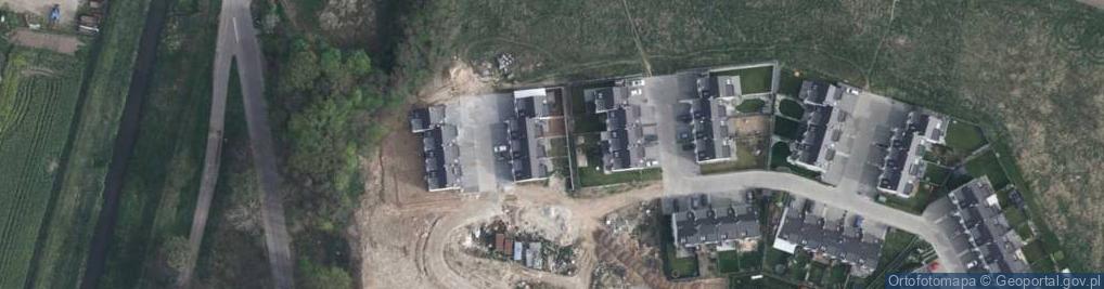 Zdjęcie satelitarne Zielona ul.