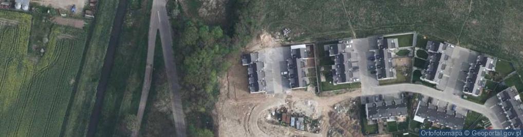 Zdjęcie satelitarne Zielona ul.