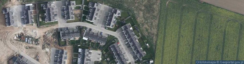 Zdjęcie satelitarne Zielona ul.