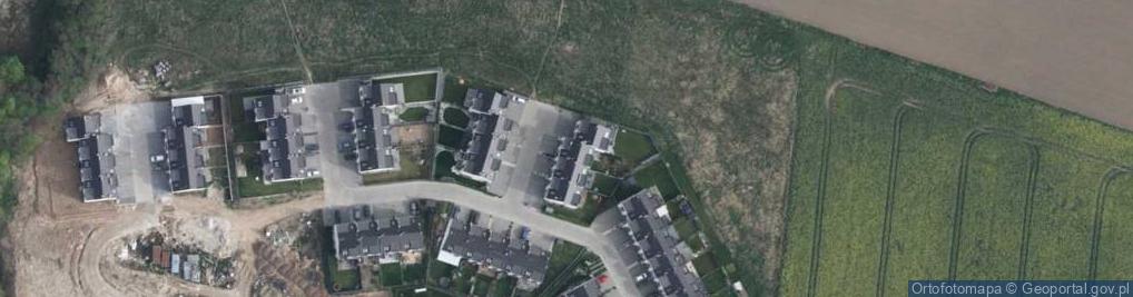 Zdjęcie satelitarne Zielona ul.