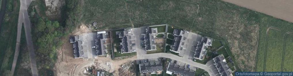 Zdjęcie satelitarne Zielona ul.