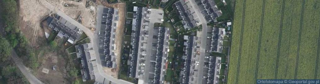 Zdjęcie satelitarne Zielona ul.