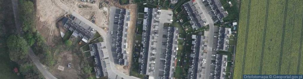 Zdjęcie satelitarne Zielona ul.