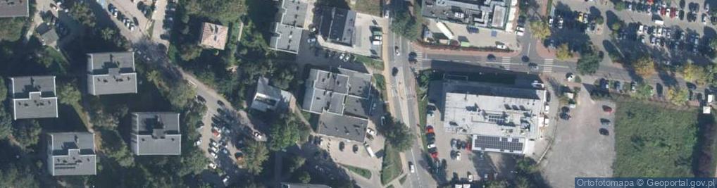 Zdjęcie satelitarne Zielona ul.