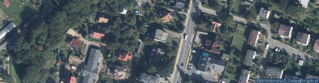 Zdjęcie satelitarne Zielona ul.
