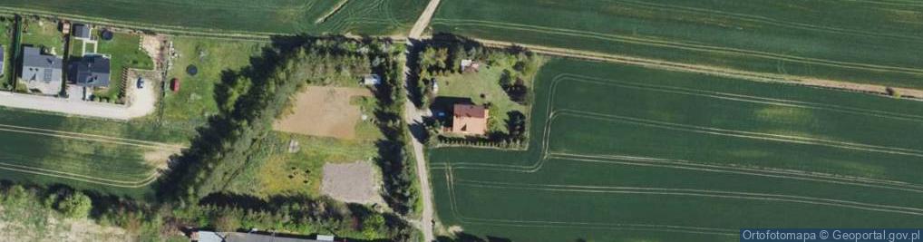 Zdjęcie satelitarne Zielona Dróżka ul.