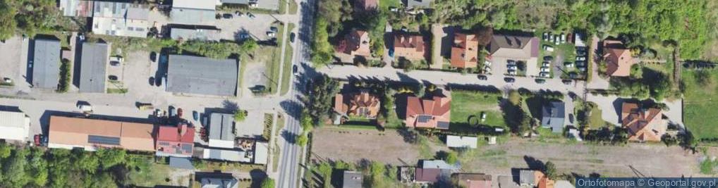 Zdjęcie satelitarne Zielonki Stefana, ks. ul.