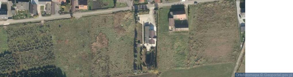 Zdjęcie satelitarne Zielona ul.