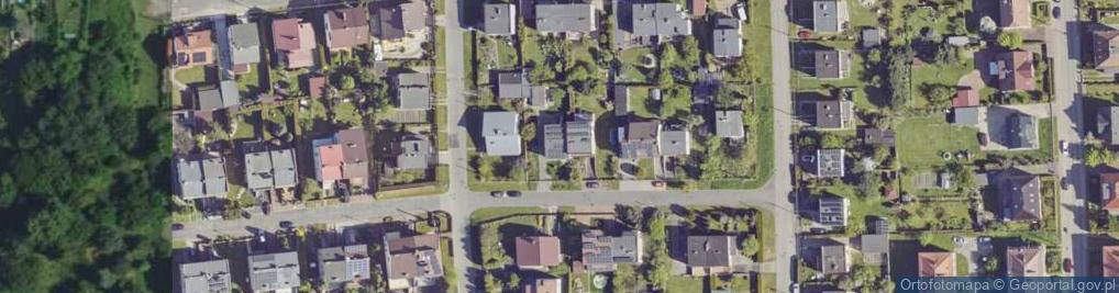 Zdjęcie satelitarne Zielona ul.