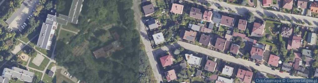 Zdjęcie satelitarne Zielona ul.