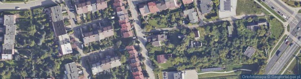 Zdjęcie satelitarne Zielona ul.