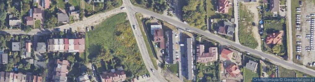 Zdjęcie satelitarne Zielona ul.