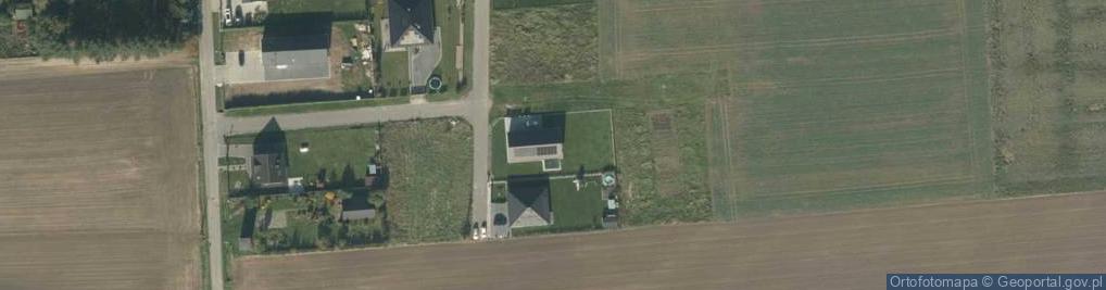 Zdjęcie satelitarne Zielona ul.