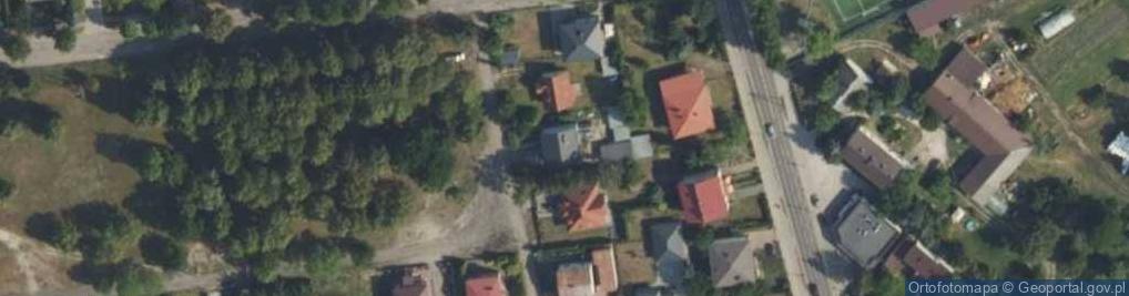 Zdjęcie satelitarne Zielona ul.